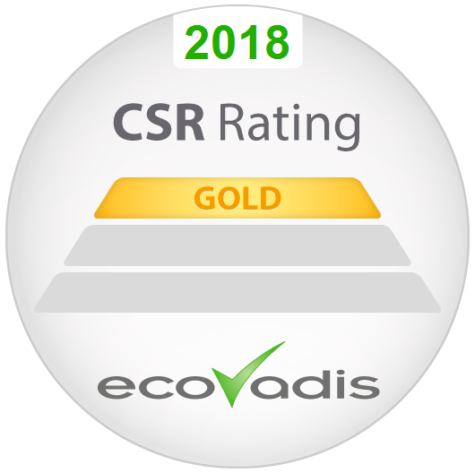 EcoVadis Gold Star